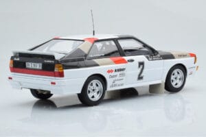 Audi Quattro Audi Sport #1 H. Mikkola / A. Hertz Winners International Swedish Rally 1981 Minichamps 1:18 155811102 Diecast - image 2 of 6