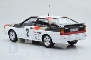 Audi Quattro Audi Sport #1 H. Mikkola / A. Hertz Winners International Swedish Rally 1981 Minichamps 1:18 155811102 Diecast - image 5 of 6