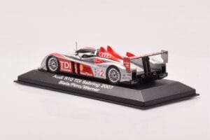 Audi R10 TDI LMP1 #2 F. Biela / E. Pirro / M. Werner 12 Hours of Sebring 2007 Minichamps 1:43 5020700233 Diecast - image 3 of 4