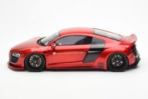 Audi R8 4S Liberty Walk Candy Red GT Spirit 1:18 GT892 Resin - image 3 of 6