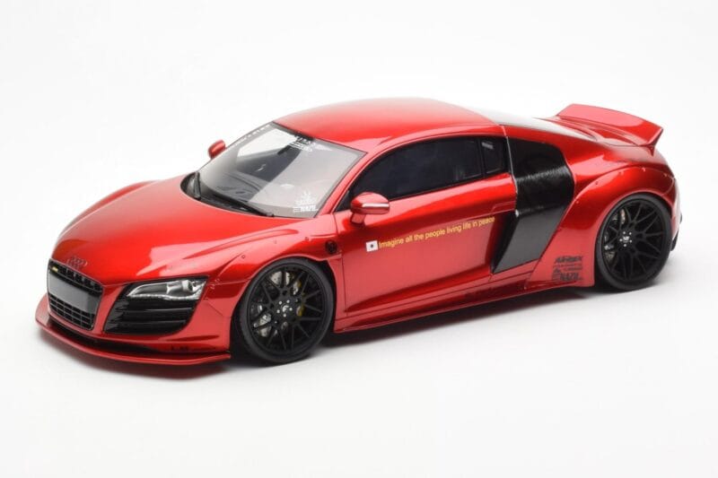 Audi R8 4S Liberty Walk Candy Red GT Spirit 1:18 GT892 Resin