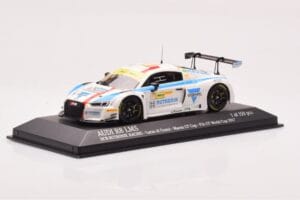 Audi R8 LMS #11 HCB Rutronik Racing L. di Grassi FIA GT World Cup Macau 2016 Minichamps 1:43 437171711 Diecast - image 2 of 4