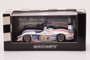 Audi R8 #1 J.J. Lehto / M. Werner GP of Atlanta Winners 2005 Minichamps 1:43 400051391 Diecast - image 4 of 4