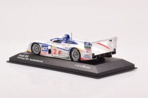 Audi R8 #2 E. Pirro / F. Biela / A. McNish 12 Hours of Sebring 2nd Place 2005 Minichamps 1:43 400051302 Diecast - image 3 of 4
