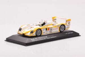Audi R8 #25 S. Ara / T. Kristensen Winners 1000km Spa 2003 Minichamps 1:43 400031325 Diecast - image 2 of 4