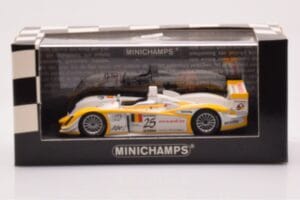 Audi R8 #25 S. Ara / T. Kristensen Winners 1000km Spa 2003 Minichamps 1:43 400031325 Diecast - image 4 of 4