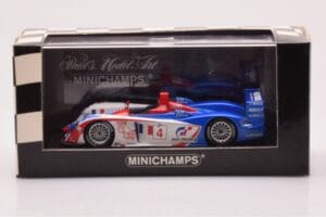 Audi R8 #4 M. Ortelli / J-M. Gounon 1000km Spa 2005 Minichamps 1:43 400051304 Diecast - image 4 of 4