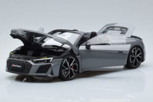 Audi R8 Spyder Performance Nardo Gray Kengfai 1:18 VAKF-0352 Diecast - image 2 of 11
