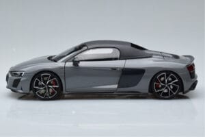 Audi R8 Spyder Performance Nardo Gray Kengfai 1:18 VAKF-0352 Diecast - image 5 of 11