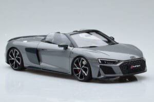 Audi R8 Spyder Performance Nardo Gray Kengfai 1:18 VAKF-0352 Diecast - image 7 of 11