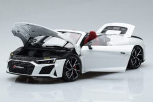 Audi R8 Spyder Performance White Kengfai 1:18 VAKF-0351 Diecast - image 2 of 11