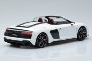 Audi R8 Spyder Performance White Kengfai 1:18 VAKF-0351 Diecast - image 3 of 11