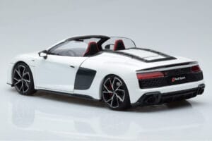 Audi R8 Spyder Performance White Kengfai 1:18 VAKF-0351 Diecast - image 8 of 11
