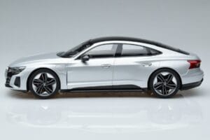 Audi RS e-tron GT Silver Norev 1:18 188381 Diecast - image 3 of 6