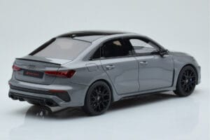 Audi RS3 8Y Sedan Performance Edition Grey GT Spirit 1:18 GT885 Resin - image 2 of 6