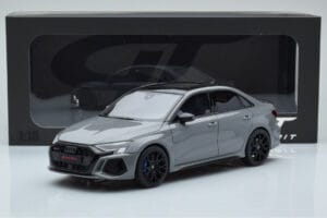 Audi RS3 8Y Sedan Performance Edition Grey GT Spirit 1:18 GT885 Resin - image 6 of 6