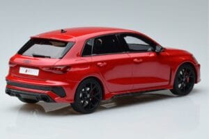 Audi RS3 8Y Sportback Red GT Spirit 1:18 GT378 Resin - image 2 of 6