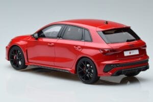 Audi RS3 8Y Sportback Red GT Spirit 1:18 GT378 Resin - image 5 of 6