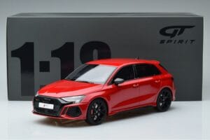 Audi RS3 8Y Sportback Red GT Spirit 1:18 GT378 Resin - image 6 of 6