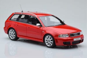 Audi RS4 B5 Avant Red Otto 1:18 OT1026B Resin - image 4 of 6