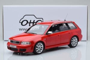 Audi RS4 B5 Avant Red Otto 1:18 OT1026B Resin - image 6 of 6