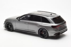 Audi RS4 B9 Avant Competition Daytona Grey GT Spirit 1:18 GT456 Resin - image 5 of 6