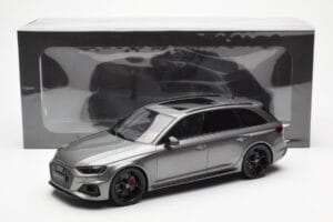 Audi RS4 B9 Avant Competition Daytona Grey GT Spirit 1:18 GT456 Resin - image 6 of 6