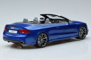Audi RS5 B8 Cabriolet Blue GT Spirit 1:18 ZM053 Resin - image 2 of 6