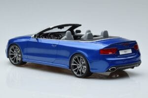 Audi RS5 B8 Cabriolet Blue GT Spirit 1:18 ZM053 Resin - image 5 of 6
