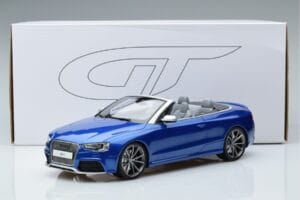 Audi RS5 B8 Cabriolet Blue GT Spirit 1:18 ZM053 Resin - image 6 of 6