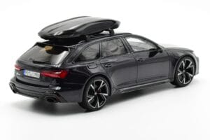 Audi RS6 C8 Avant Mythos Black With Carbon Roof Asia Edition GT Spirit 1:18 CLDC007 Resin - image 2 of 6