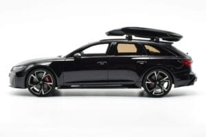 Audi RS6 C8 Avant Mythos Black With Carbon Roof Asia Edition GT Spirit 1:18 CLDC007 Resin - image 3 of 6