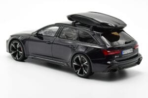 Audi RS6 C8 Avant Mythos Black With Carbon Roof Asia Edition GT Spirit 1:18 CLDC007 Resin - image 5 of 6