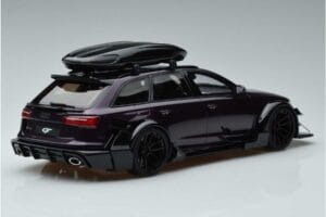 Audi RS6 C7 Avant With Body Kit Purple GT Spirit 1:18 GT864 Resin - image 2 of 6