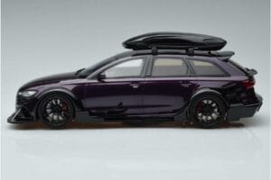 Audi RS6 C7 Avant With Body Kit Purple GT Spirit 1:18 GT864 Resin - image 3 of 6