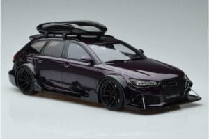 Audi RS6 C7 Avant With Body Kit Purple GT Spirit 1:18 GT864 Resin - image 4 of 6