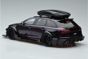 Audi RS6 C7 Avant With Body Kit Purple GT Spirit 1:18 GT864 Resin - image 5 of 6