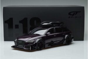 Audi RS6 C7 Avant With Body Kit Purple GT Spirit 1:18 GT864 Resin - image 6 of 6
