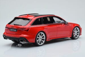 Audi RS6 MTM C8 Avant Tango Red GT Spirit 1:18 GT432 Resin - image 2 of 6