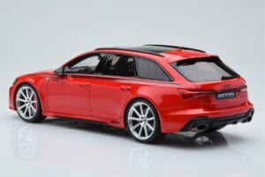 Audi RS6 MTM C8 Avant Tango Red GT Spirit 1:18 GT432 Resin - image 5 of 6