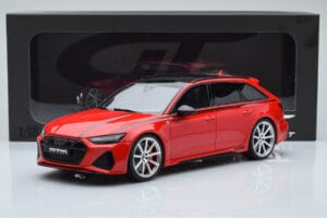 Audi RS6 MTM C8 Avant Tango Red GT Spirit 1:18 GT432 Resin - image 6 of 6