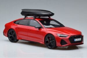 Audi RS7 C8 Sportback Red Asia Edition GT Spirit 1:18 CLDC021 Resin - image 4 of 6