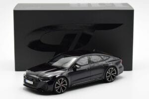 Audi RS7 C8 Sportback Mythos Black Asia Edition GT Spirit 1:18 CLDC011 Resin - image 6 of 6