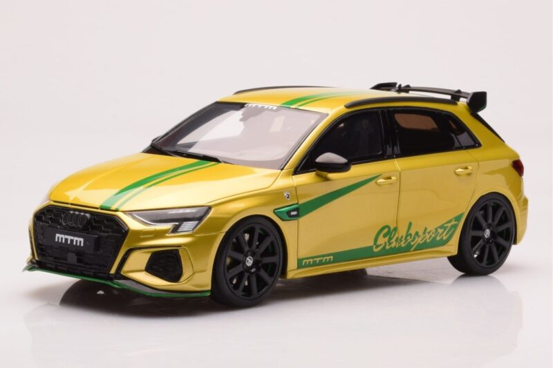 Audi S3 8Y MTM Clubsport Yellow GT Spirit 1:18 GT891 Resin