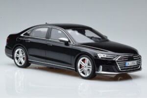 Audi S8 D5 Mythos Black Asia Edition GT Spirit 1:18 CLDC019 Resin - image 4 of 6