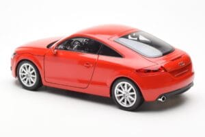 Audi TT 8J Red Metallic Minichamps 1:18 100015021 Diecast - image 7 of 8