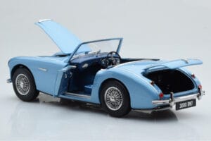 Austin-Healey 3000 Mk1 BN7 Blue Kyosho 1:18 08149HBL Diecast - image 3 of 8