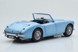 Austin-Healey 3000 Mk1 BN7 Blue Kyosho 1:18 08149HBL Diecast - image 4 of 8