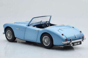 Austin-Healey 3000 Mk1 BN7 Blue Kyosho 1:18 08149HBL Diecast - image 7 of 8