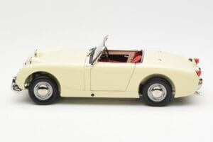 Austin-Healey Sprite Mk I Open Old English White Kyosho 1:18 08953EW Diecast - image 4 of 8